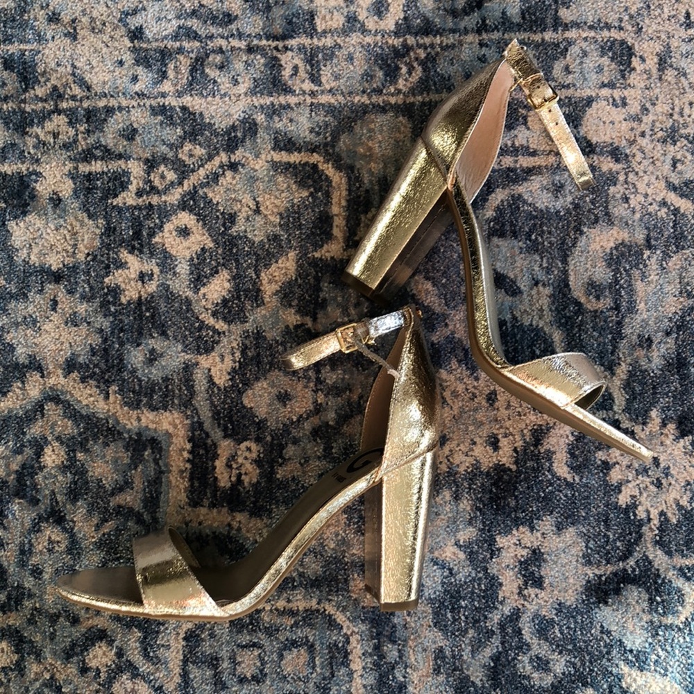 G by GUESS // Gold Heels